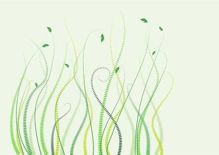 floral background, meadow, gardenのイラスト素材