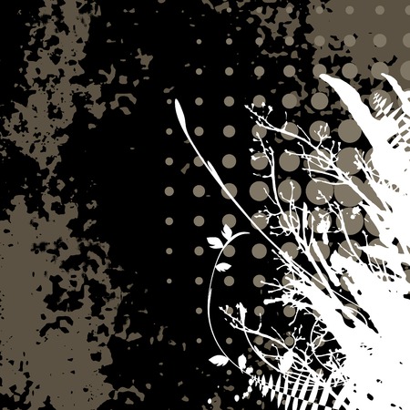 Grunge frame and border seriesのイラスト素材