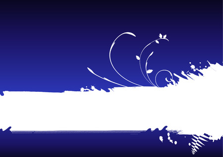 Abstract blue background, bannerのイラスト素材