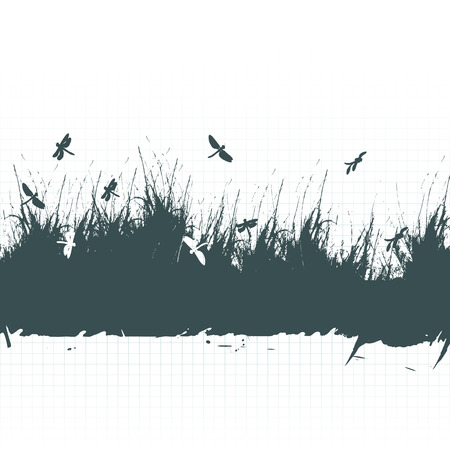 Grunge frame and border seriesのイラスト素材