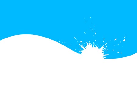 splash of water blue drops vectorのイラスト素材