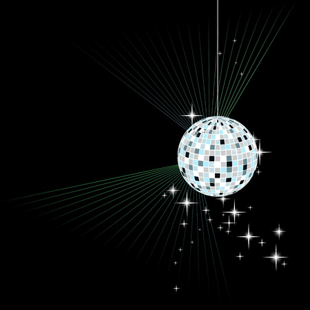 disco sphereのイラスト素材