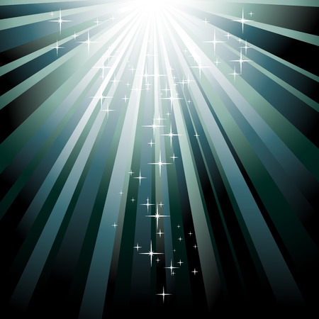 Vector festive Christmas pattern with starsのイラスト素材