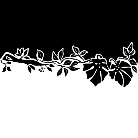 Floral background or decorative designのイラスト素材