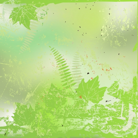 Leaf, spring - vector backgroundのイラスト素材