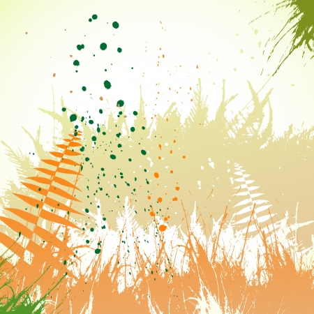 Autumn background with a space for a textのイラスト素材