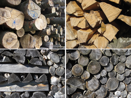 Set of wood textures 