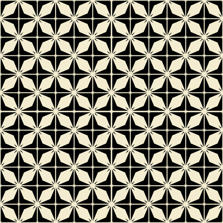 Vector ceramic tiles with seamless patternのイラスト素材