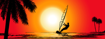 Summer holiday, vectorのイラスト素材