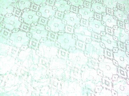 Tablecloth of floral folk pattern bitmapの写真素材