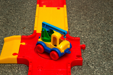 Small toy carの写真素材