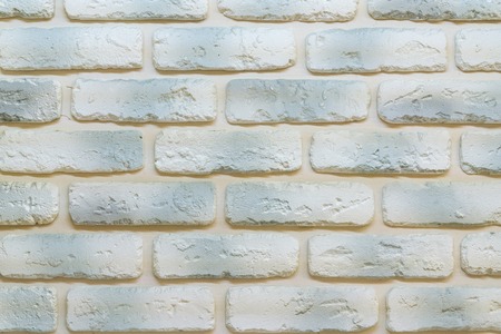 Wall of white-gray brick. background.の写真素材