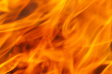 Yellow-red background of fire and flame.