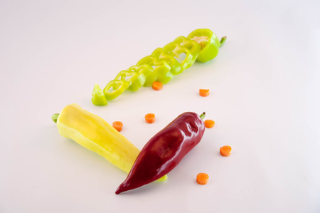 Colorful peppers
