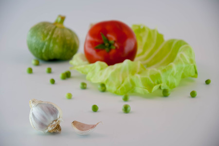 Organic vegetablesの写真素材