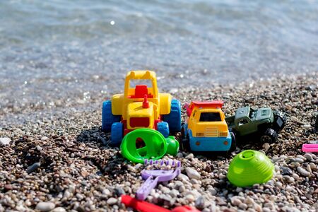 Toys sea sandの写真素材