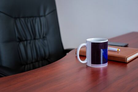 office table desk.の写真素材