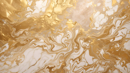 Gold marble texture background. Golden marble pattern. Marbling liquid textureの写真素材