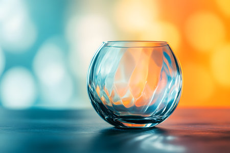 Elegant Glass Vase: A fusion of color and light Simple yet sophisticated decor element for any...