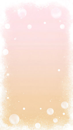 Watercolor background with bokeh.の写真素材