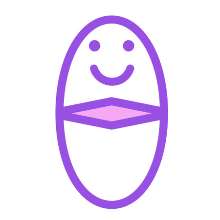 Funny pill icon isolated on white backgroundのイラスト素材