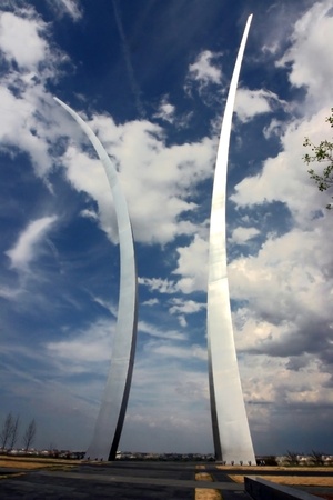 The Air Force Memorial in Washington DCのeditorial素材