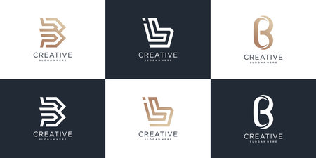 Letter logo Premium Vectorのイラスト素材