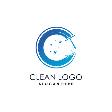 Clean logo vector idea with modern abstract styleのイラスト素材
