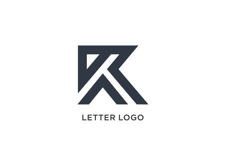 K letter logo vector with modern concept creative designのイラスト素材