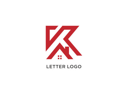 K letter logo vector with modern concept creative designのイラスト素材