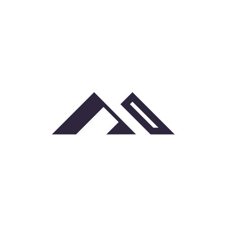 Letter M logo with modern design idea your company or businessのイラスト素材