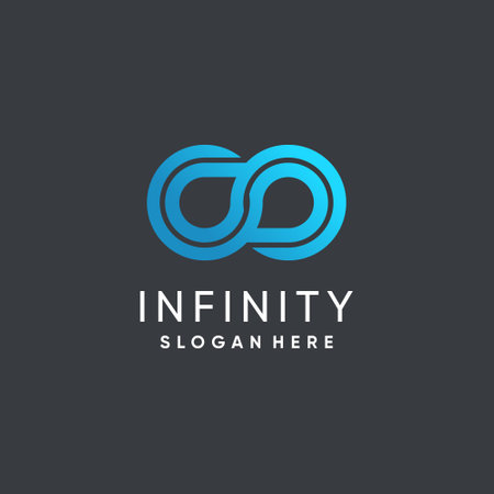 Infinity design with creative ideaのイラスト素材
