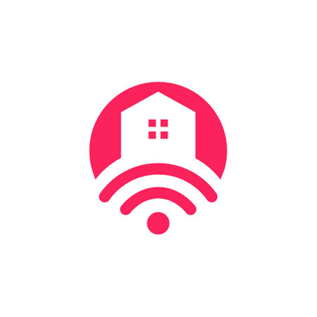 Smart house design with creative concept ideaのイラスト素材