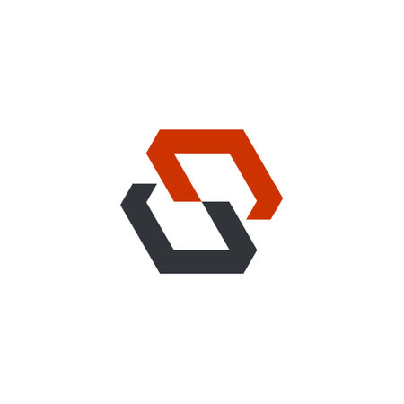 Letter S with modern creative design ideaのイラスト素材