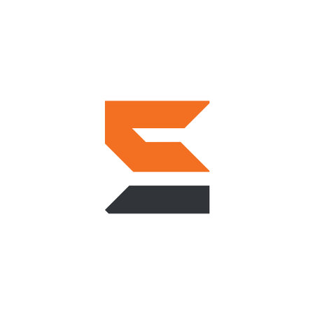 Letter S with modern creative design ideaのイラスト素材