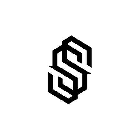 Letter S with modern creative design ideaのイラスト素材