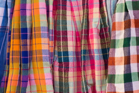 thai cotton fabricの写真素材