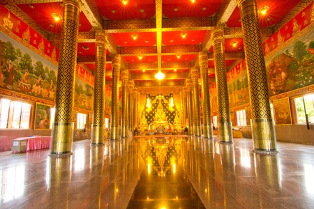 Phra Buddha Chinnarat model at  WAT NERAMIT VIPATSANA, Dansai,  Loei, のeditorial素材