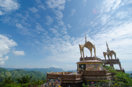 Wat Phra That Pha Son Kaew in Phetchabun province, Thailandの写真素材