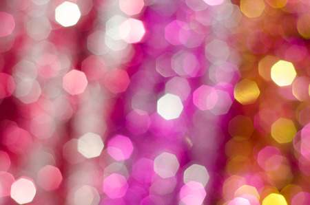 defocused bokeh lights