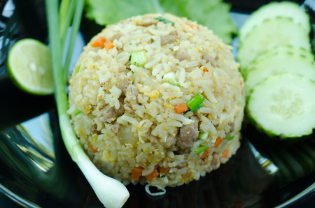 Fried rice thai styleの写真素材