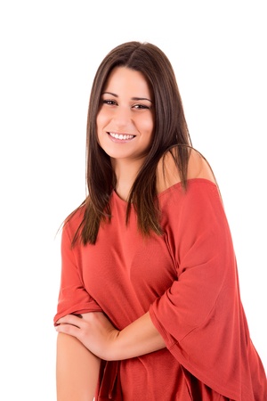 Attractive woman posingの写真素材