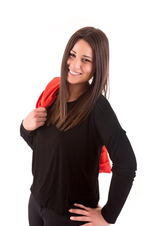Attractive woman posingの写真素材
