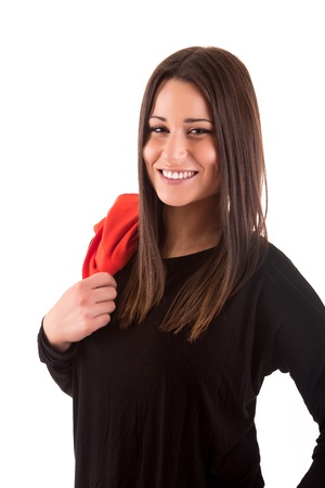 Attractive woman posingの写真素材