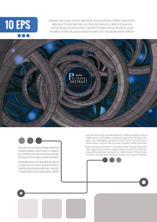 Abstract spiral wire with technology or sci fi conceptual on black background template layout
のイラスト素材