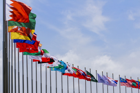 Flagsの写真素材