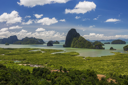 the pang nga bayの写真素材