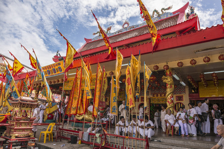 Vegetarian Festival Phuket Thainadのeditorial素材