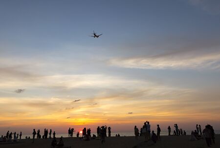 watching the sunset