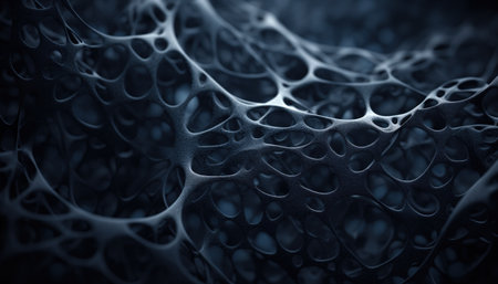 A neural pattern abstract texture backgroundの素材